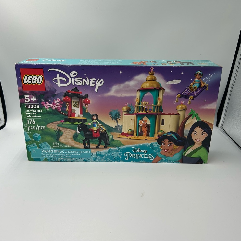 LEGO Disney Princess Jasmine & Mulan’s Adventure Set 43208 – 176 pcs